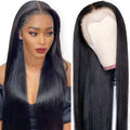 Natürliche Eleganz: Gerade Lace Front Perücken aus Echthaar