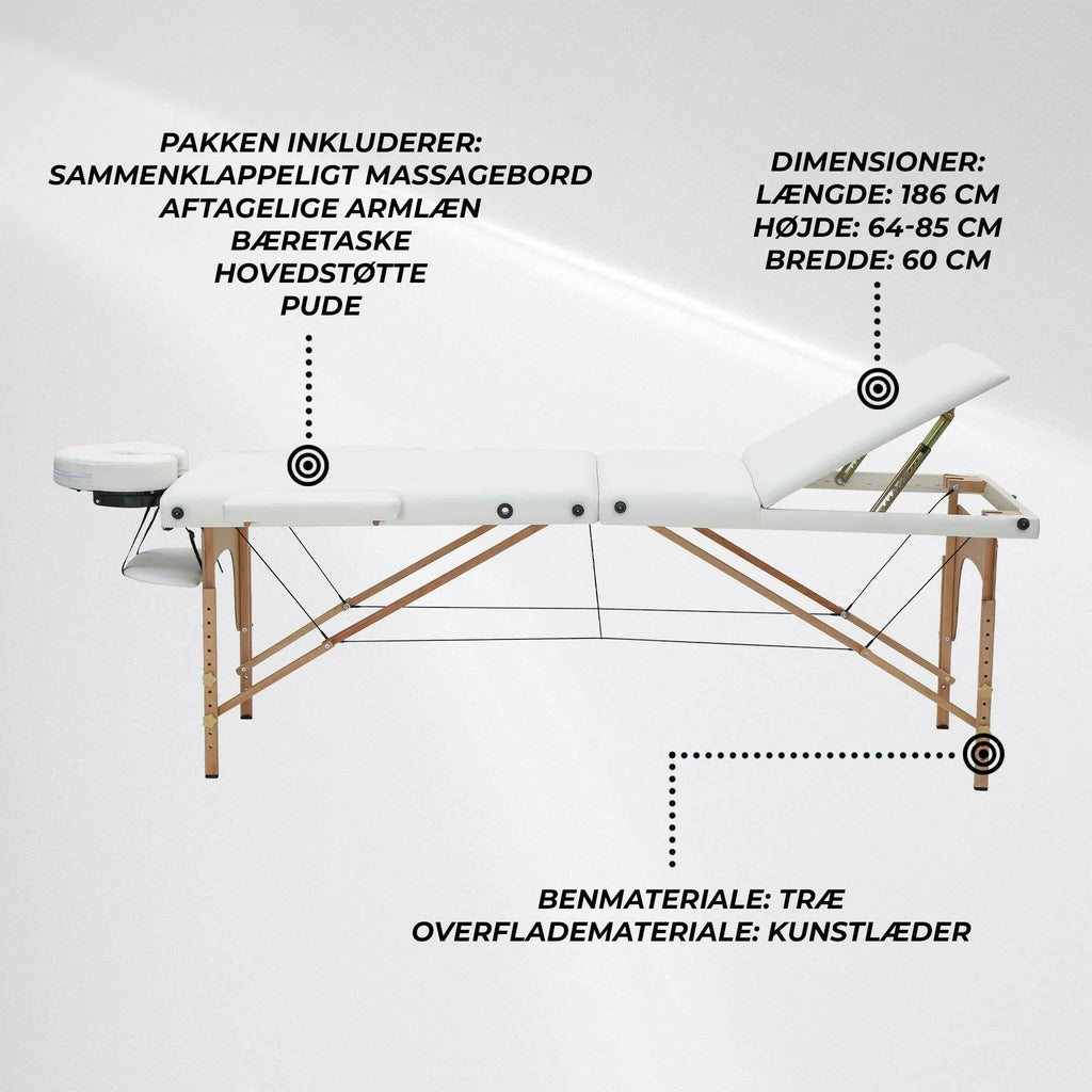 React Massageliege P300 Wei