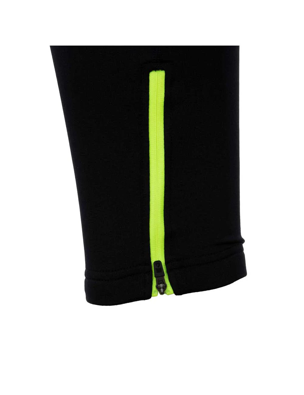 Pantaloni Ciclismo Termici Lunghi da Uomo Salopette Pro Team II Nero-Neon Prodotto in set