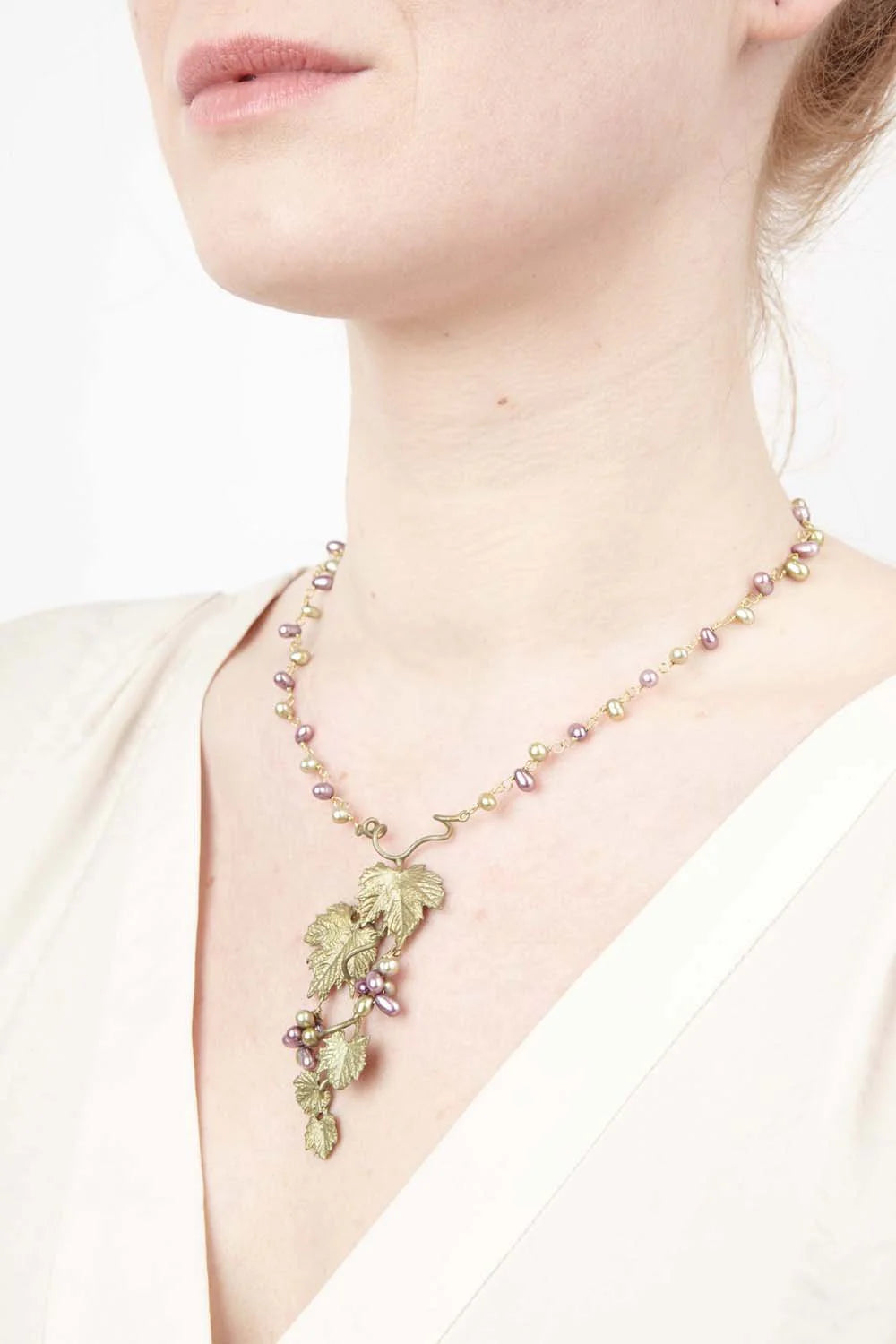 Collana Weinrebe - Perla singola