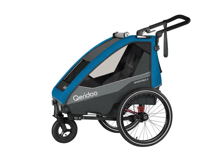 Fahrradanhänger »Sportrex 2 Limited Edition«, Ocean Blue