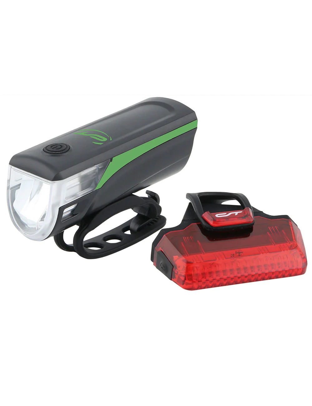 CONTEC Akku-LED-Leuchtenset Speed-LED USB schwarz - neoyellow