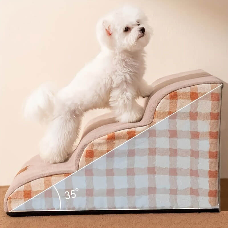 Haustierfreundliche Treppe mit flexiblem Design für müheloses Klettern