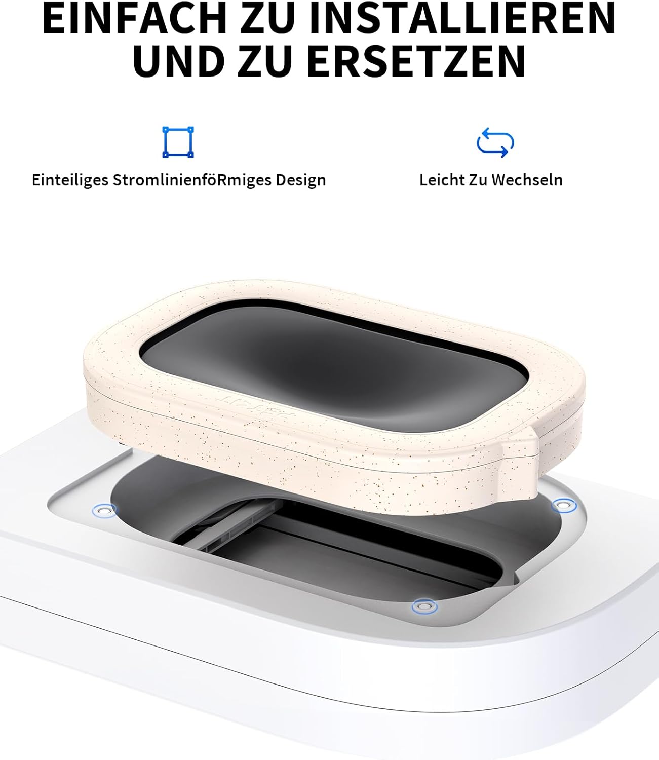 PETKIT Purobot Ultra Selbstreinigende Katzentoilette, Katzenklo Selbstreinigend mit 1080P HD-Kamera,Intelligente Reinigung, Kapazität 70L, Überwachung der Gesundheit AI, Ultra Leise und Sicher
