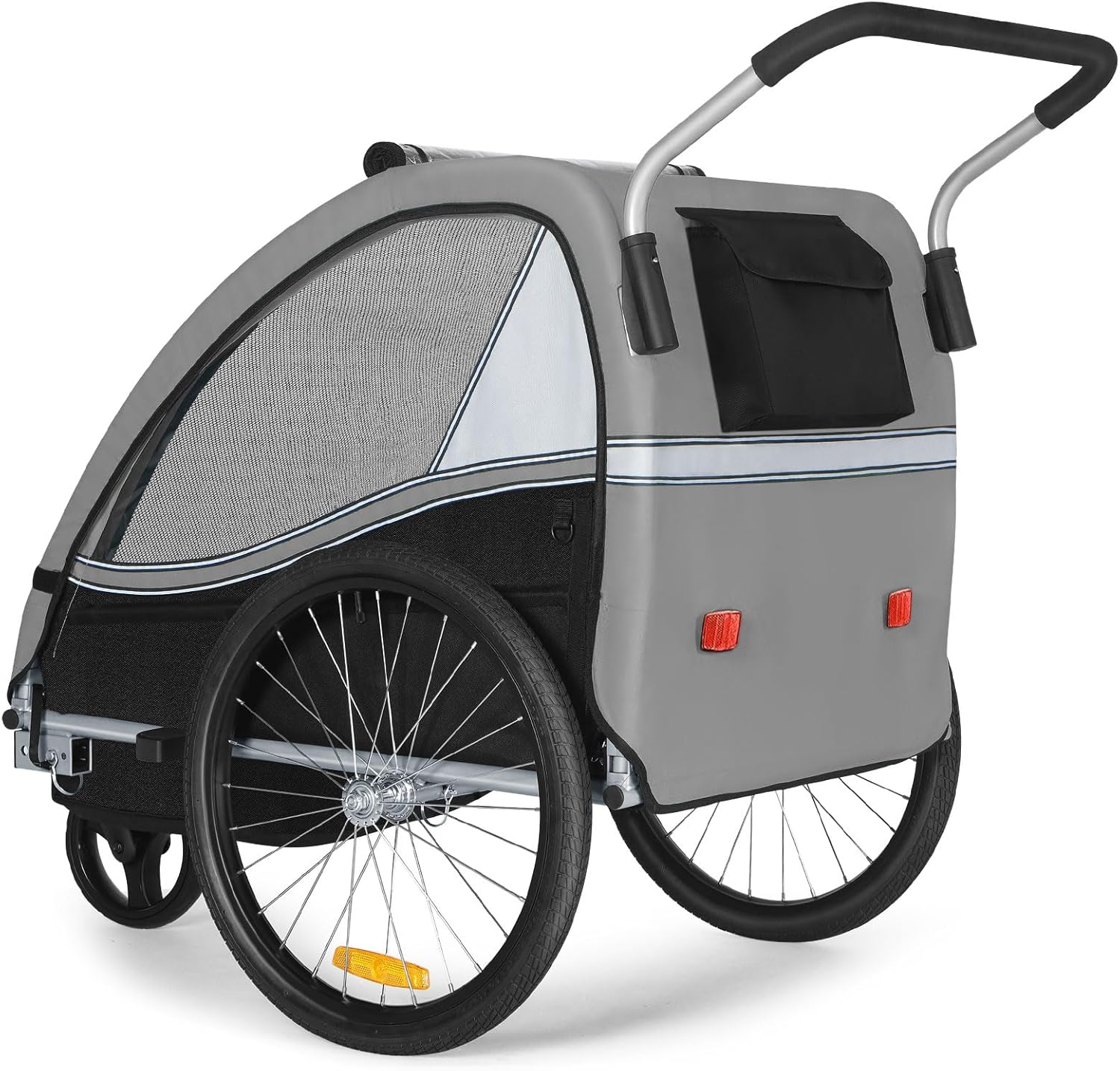 Tiggo VS 2 in 1 Rimorchio per bambini Rimorchio per bici Rimorchio con set passeggino Jogger 50202