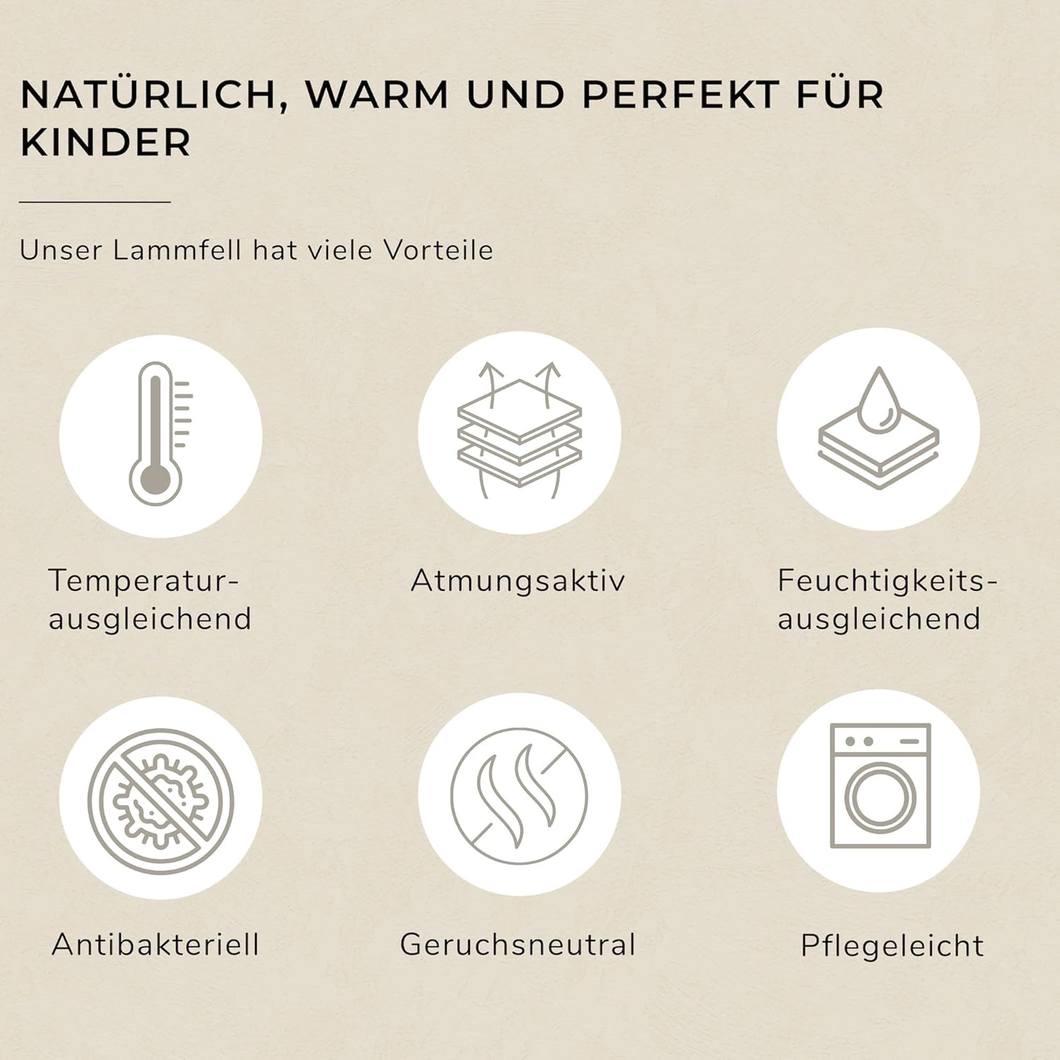 WERNER CHRIST BABY, Kinderwagen-Fußsack CORTINA – Thermo Winterfußsack (Kinder ab 6 - bis 36 Monate), mit herausnehmbarer Lammfelleinlage, medizinisches Fell, in Black (schwarz)