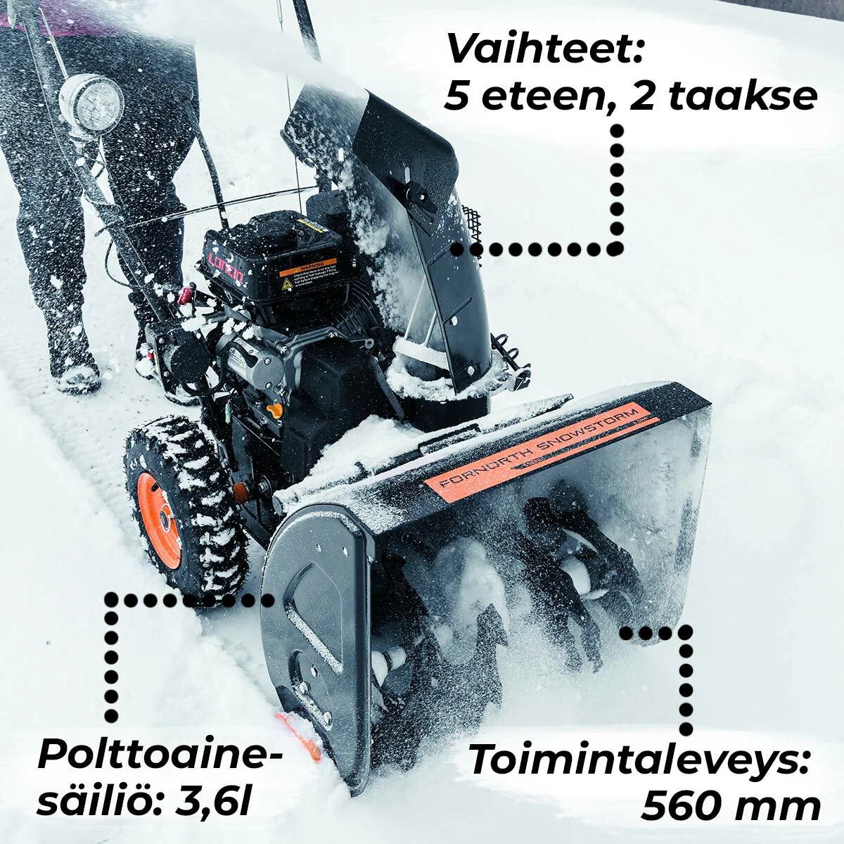 Fresa da neve Fornorth S5500