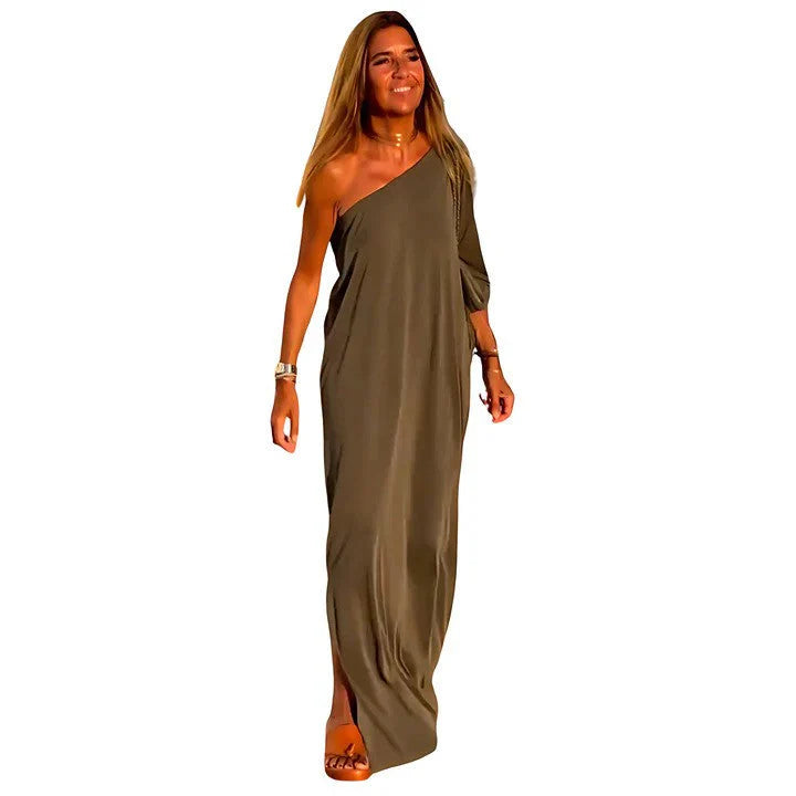 Wendy - Kleid mit halber Schulter