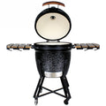 Kobe Kamado Holzkohlegrill Professional XL Black Edition, 23,5 , 113x81x113 cm