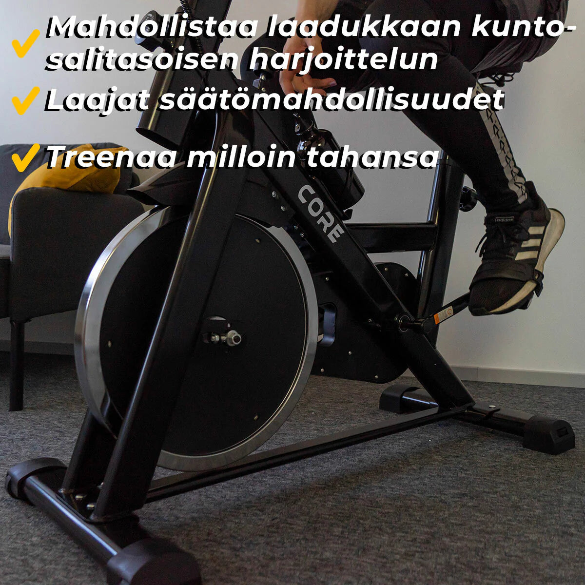 Core Indoor Cycle 1300, schwarz