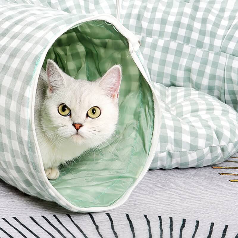 CatComfort - Faltbarer Katzentunnel für Spielspa und Entspannung