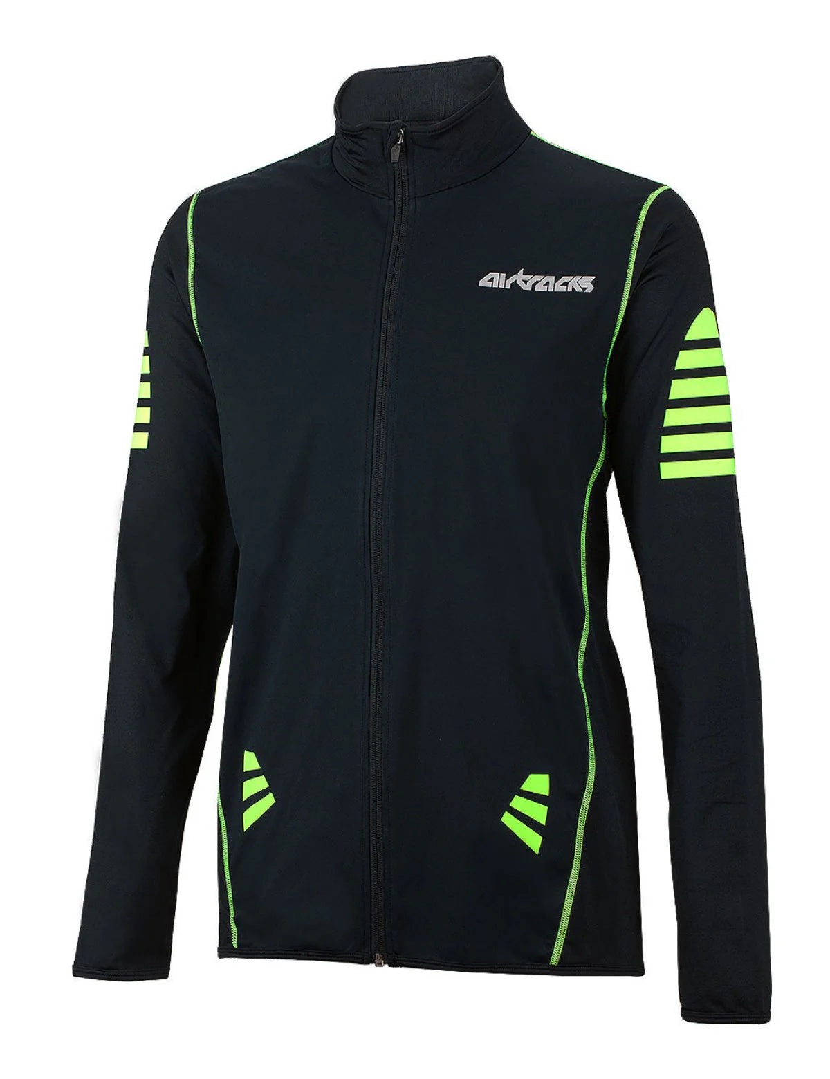 Maglia Termica Ciclismo Uomo Pro Nero-Neon