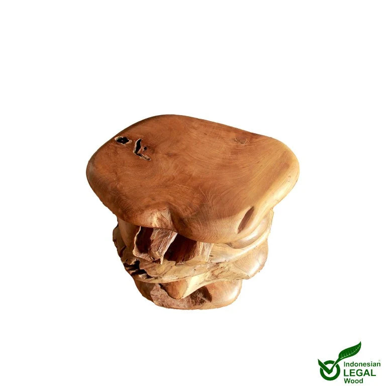 Pedana Holz Sule CAMBRIA in legno di teak 50 cm