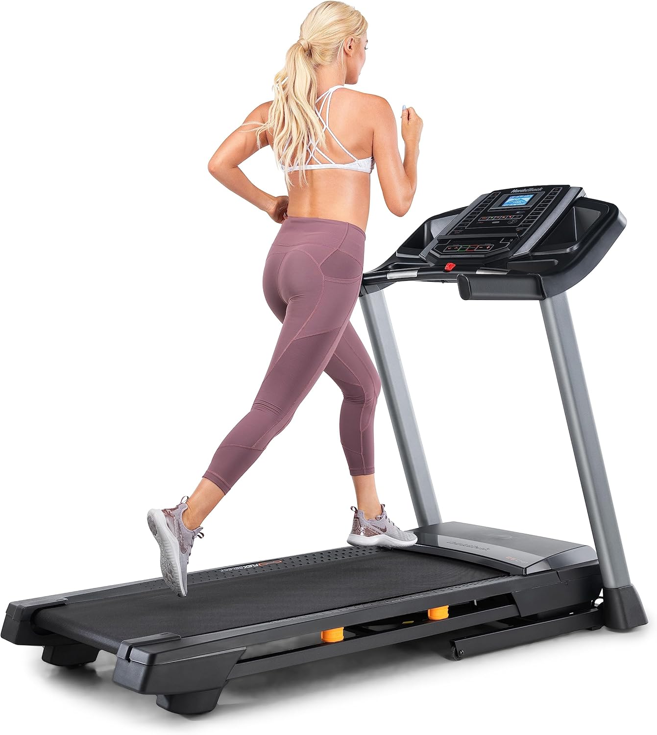NordicTrack T-Serie: Perfekte Laufbnder für den Heimgebrauch, Laufband mit Steigung, Bluetooth-fhig, 136 kg Benutzerkapazitt