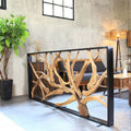 MAZE Divisorio in legno 220 cm x 100 cm