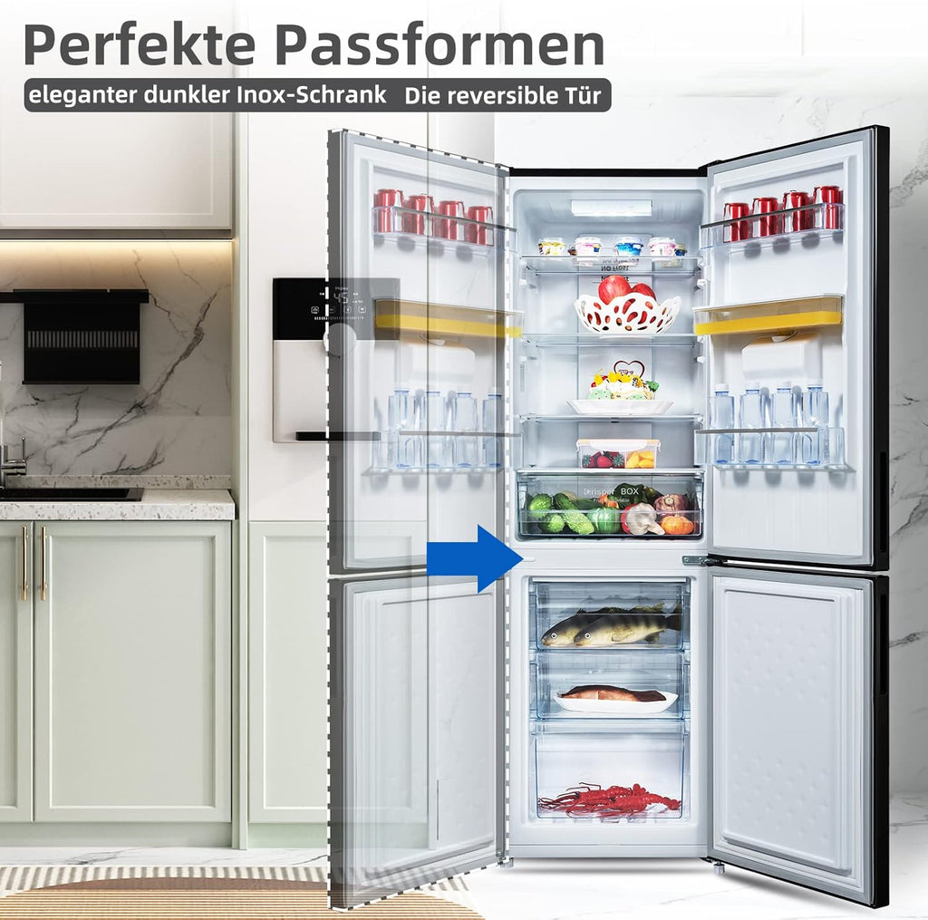 CHiQ Freestanding Fridge with Freezer
