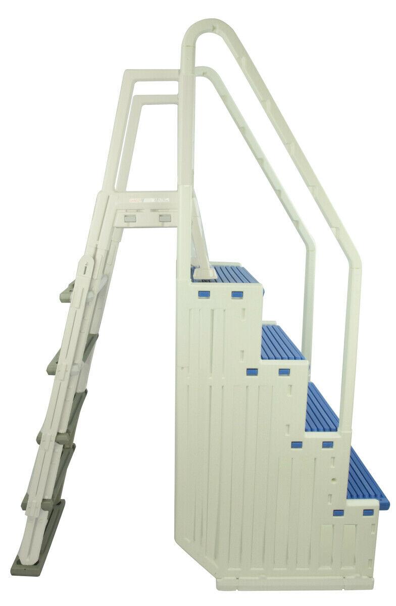 Confer Step 1 & sistema di scala fuori terra in piscina – Selezionare il colore