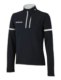 Herren Thermo Fahrradtrikot - Laufshirt Langarm Schwarz
