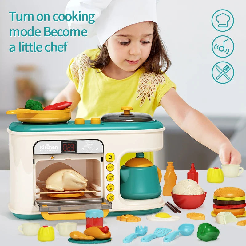 Kitchen Toy - Spielend kochen lernen - Küchenspielzeug-Set