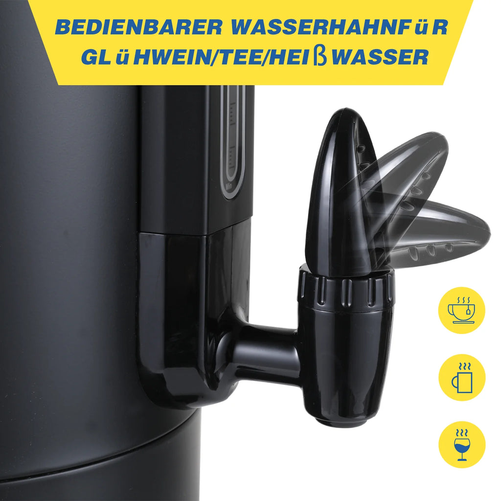 Sonnewelt Glühweinkocher Heiwasserspender 10L