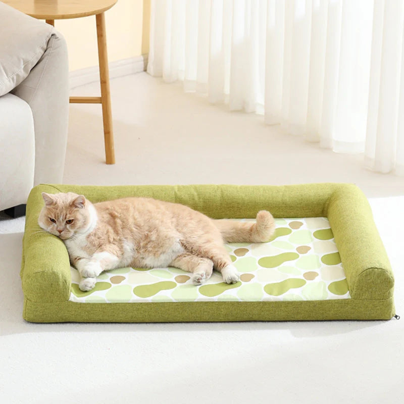 CozyNest – Luxus-Sofa-Bett für Hunde und Katzen mit Stil und Komfort
