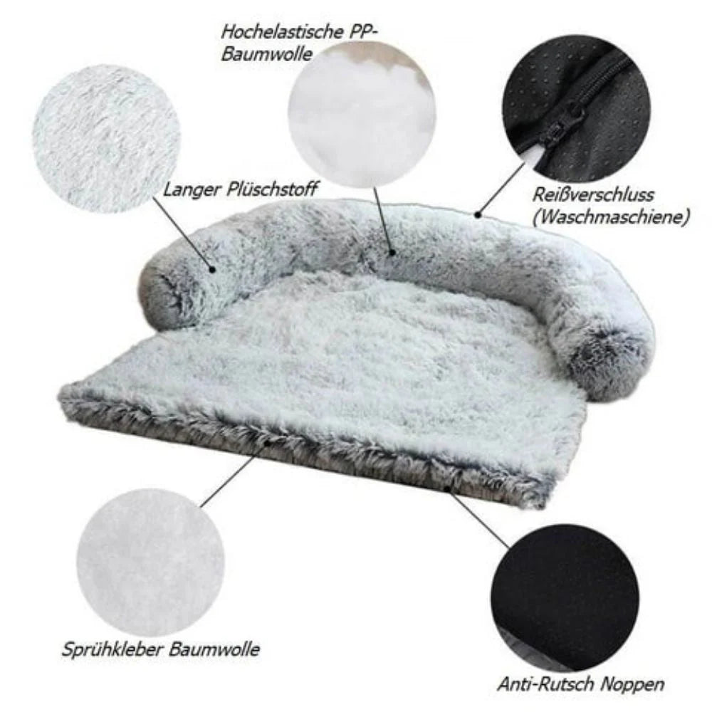 Gemütliches Hundebett für dein Sofa