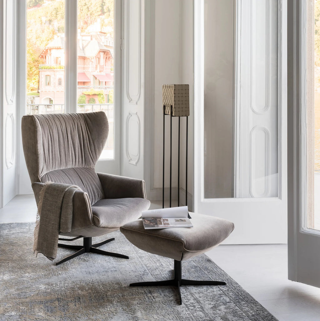Hocker zu Jori Loungesessel Rapsody Lounge , Ohrensessel, Relaxsessel