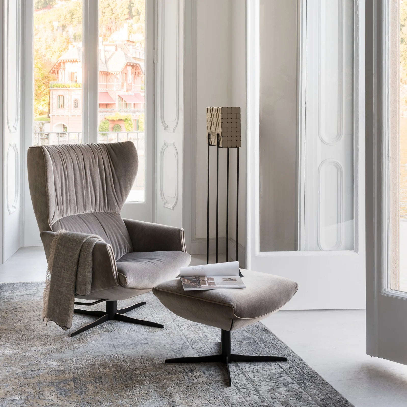Hocker zu Jori Loungesessel Rapsody Lounge , Ohrensessel, Relaxsessel