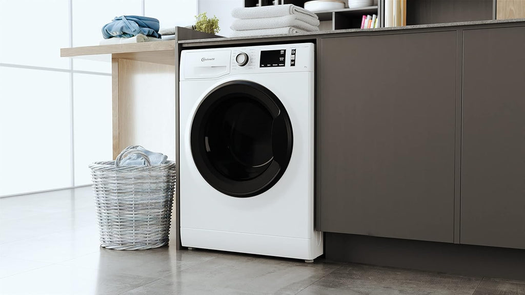 Bauknecht W Active 8A Lavatrice a carica frontale/ 8kg/ potente rimozione delle macchie/ programmi a vapore/ opzione Steam Hygiene/ classe di efficienza energetica A/ funzione Stop&Add/ motore ProSilent [Classe energetica A]