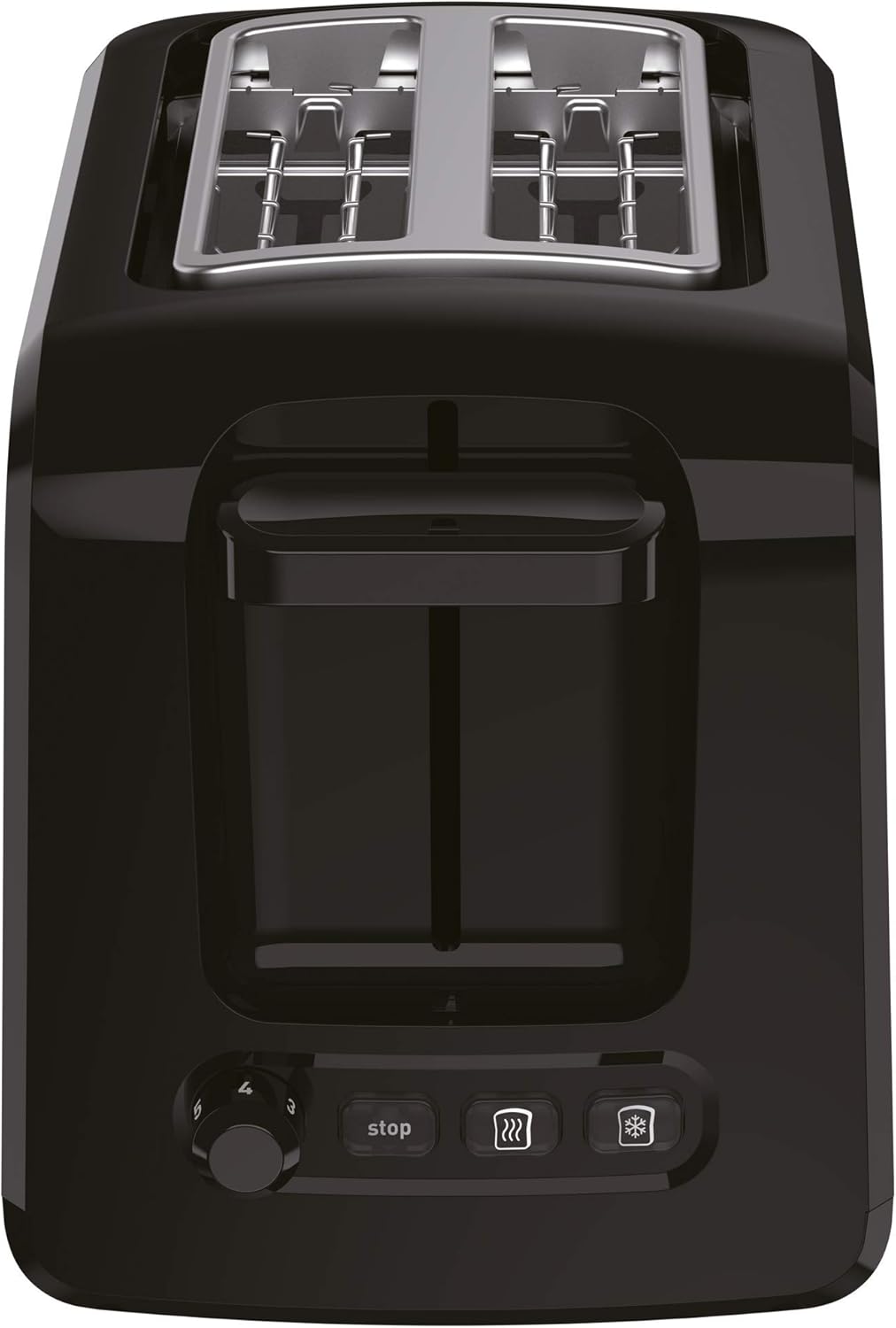 Tefal Express TT410D 2-Scheiben-Toaster, Schwarz, Edelstahl, 2 Scheiben, 850 W, 160 mm & Ultracompact Sandwichmaker SM1552 | für dreieckige Sandwichtoasts | 700W | 26.5 x 12 x 26 cm, Edelstahl/Schwarz