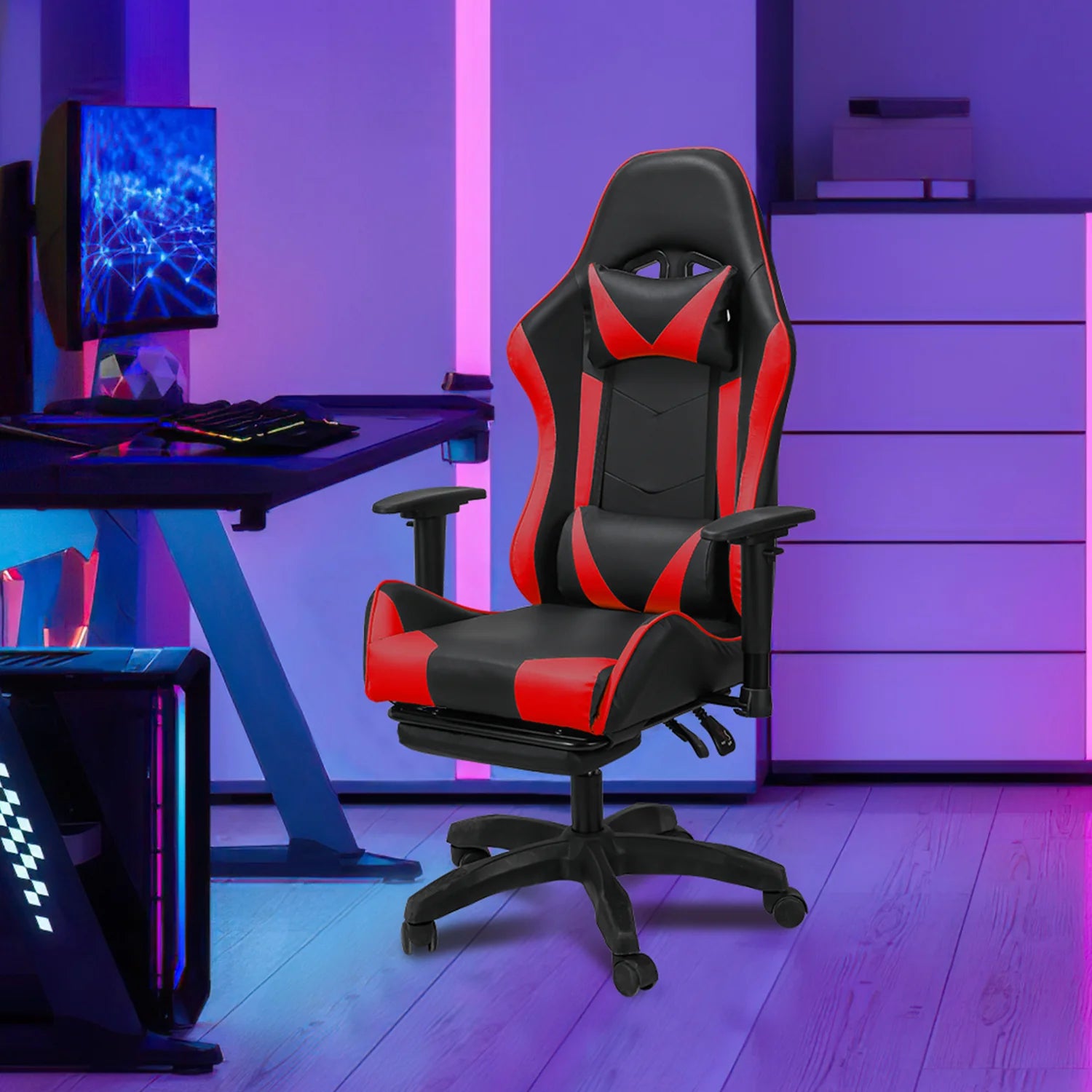Sonnewelt Gaming Stuhl Bürostuhl Computerstuhl