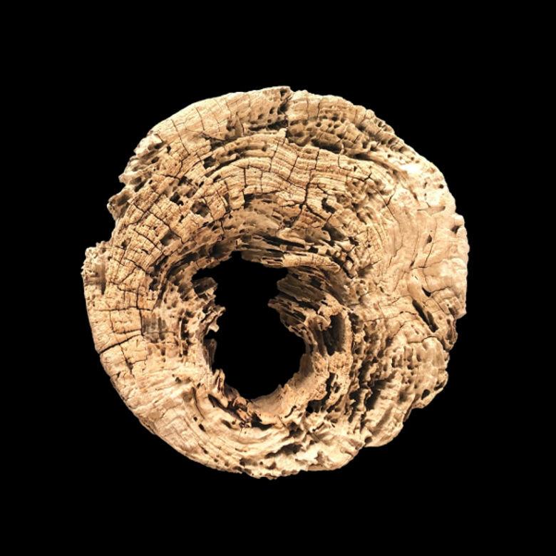 Holz Wand Deko GENTA 40 cm x 40 cm