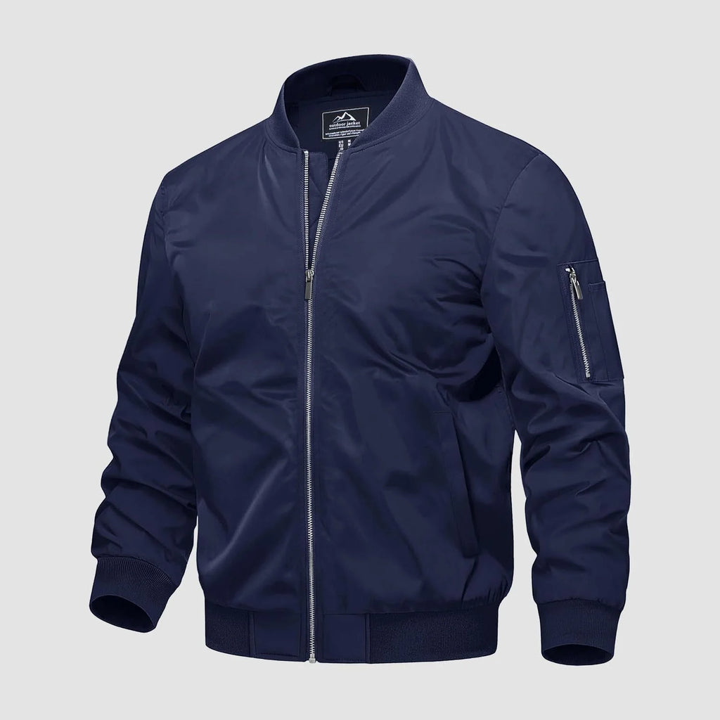 Bomber da uomo con cerniera