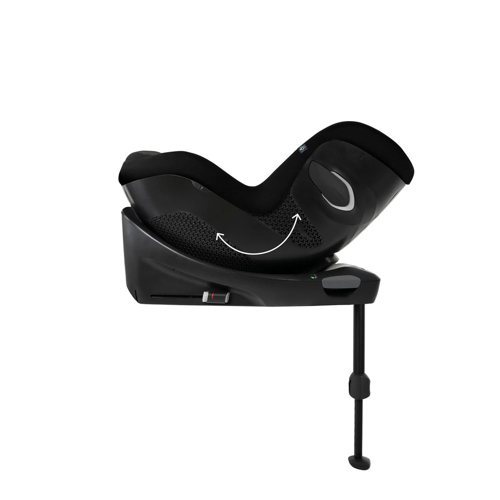 Seggiolino auto CYBEX Gold Sirona Gi i-Size Plus con base, Da 3 mesi a 4 anni circa (Dalla nascita con inserto per neonati), Max. 20 kg, 61-105 cm (Da 40 cm con inserto per neonati), Stormy Blue