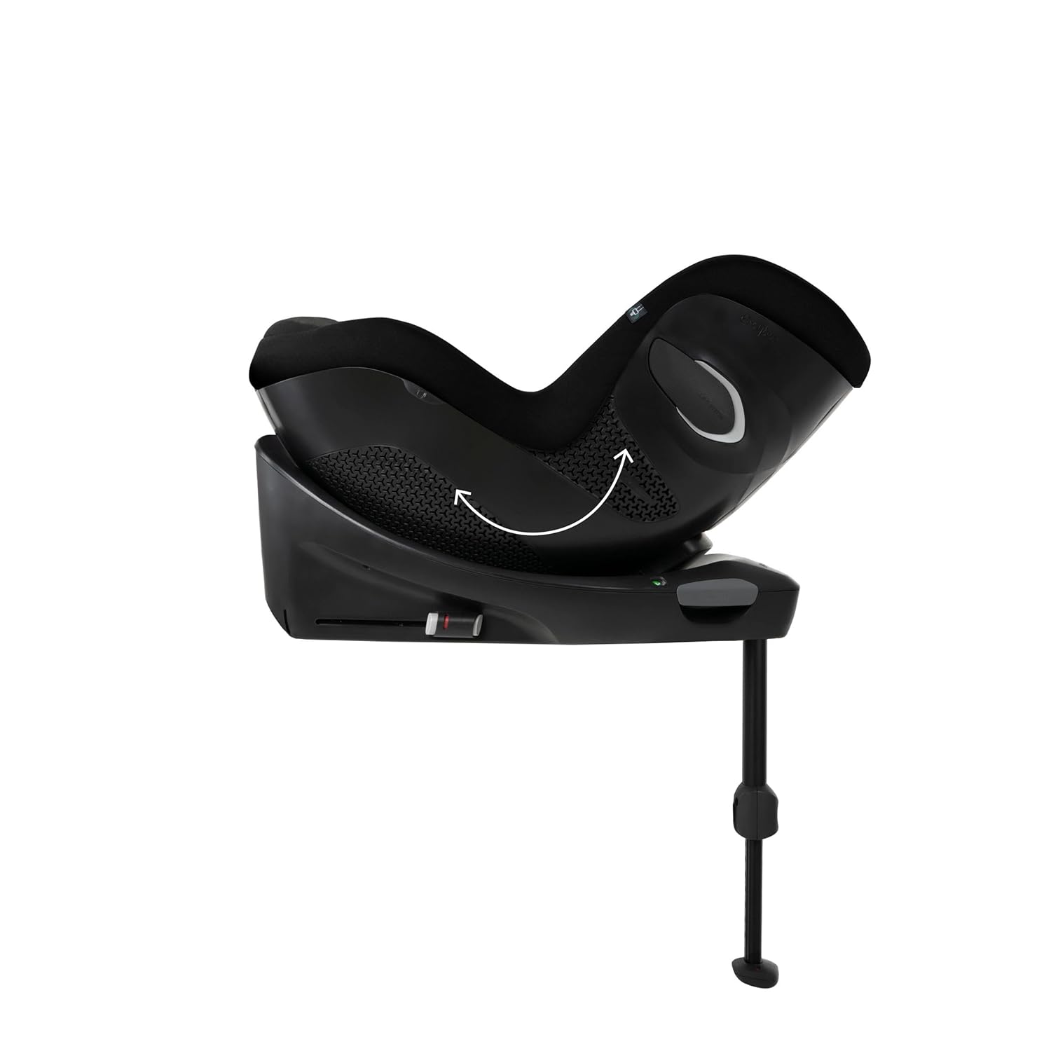 Seggiolino auto CYBEX Gold Sirona Gi i-Size Plus con base, Da 3 mesi a 4 anni circa (Dalla nascita con inserto per neonati), Max. 20 kg, 61-105 cm (Da 40 cm con inserto per neonati), Stormy Blue