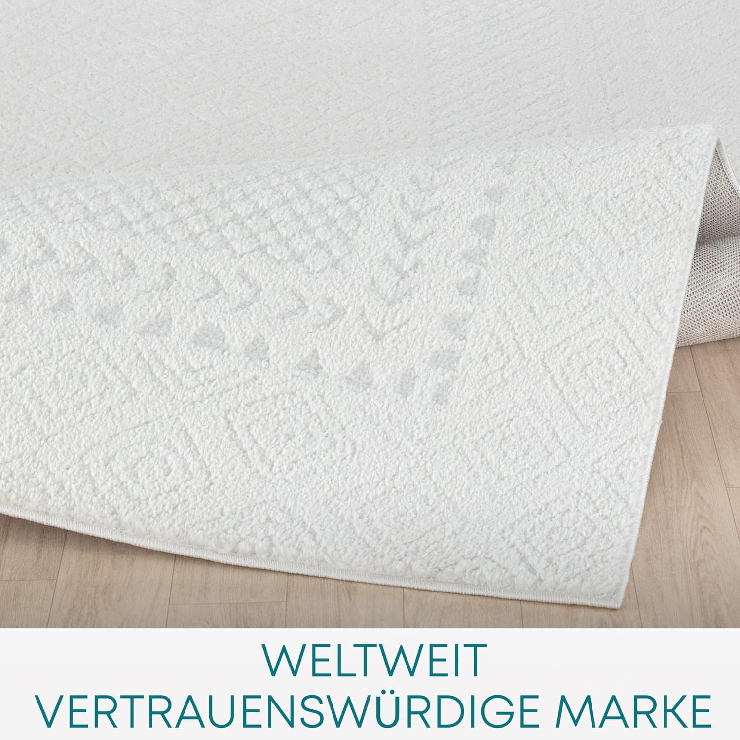 Surya Monaco Tappeto Soggiorno Boho, Grande Tappeto Camera da Letto 200x274 cm - Tappeto per Sala da Pranzo con Motivo Geometrico, Tappeto Soggiorno Moderno Scandinavo in Beige, Grigio Carbone