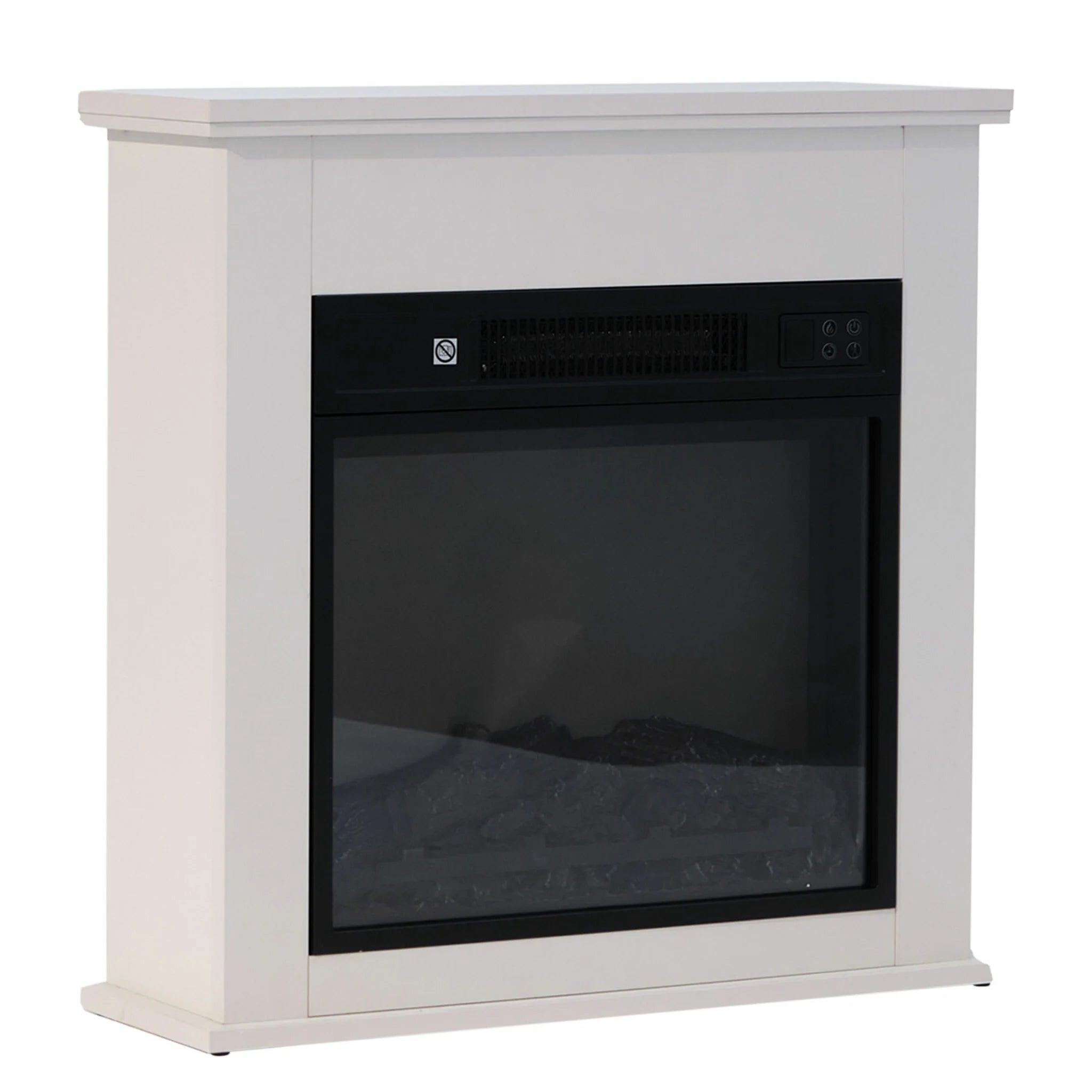 Lykke Caminetto Elettrico S, 2000W, Bianco
