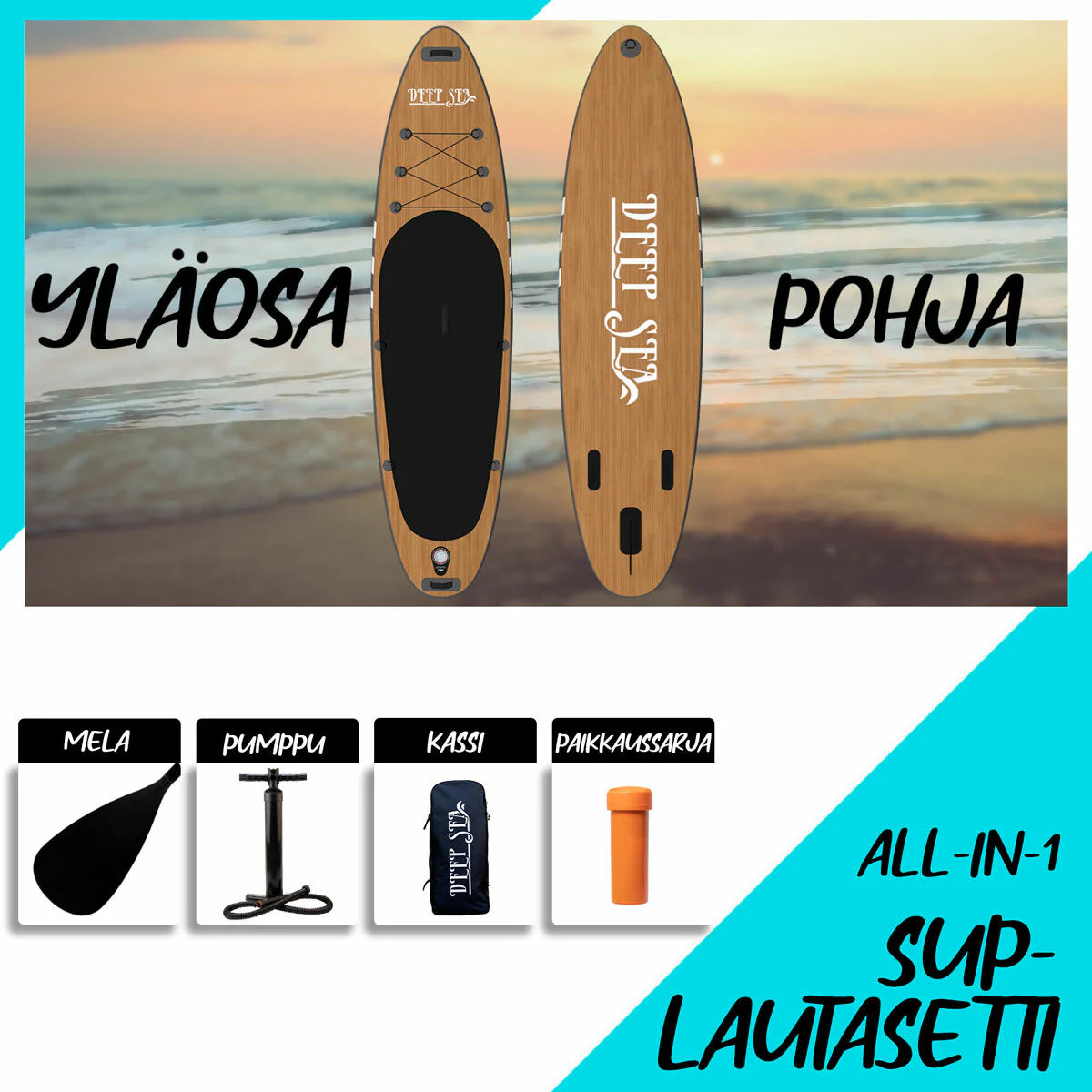 Deep Sea SUP Board Set Drakkar (300cm)