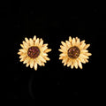 Sonnenblumen Ohrclips