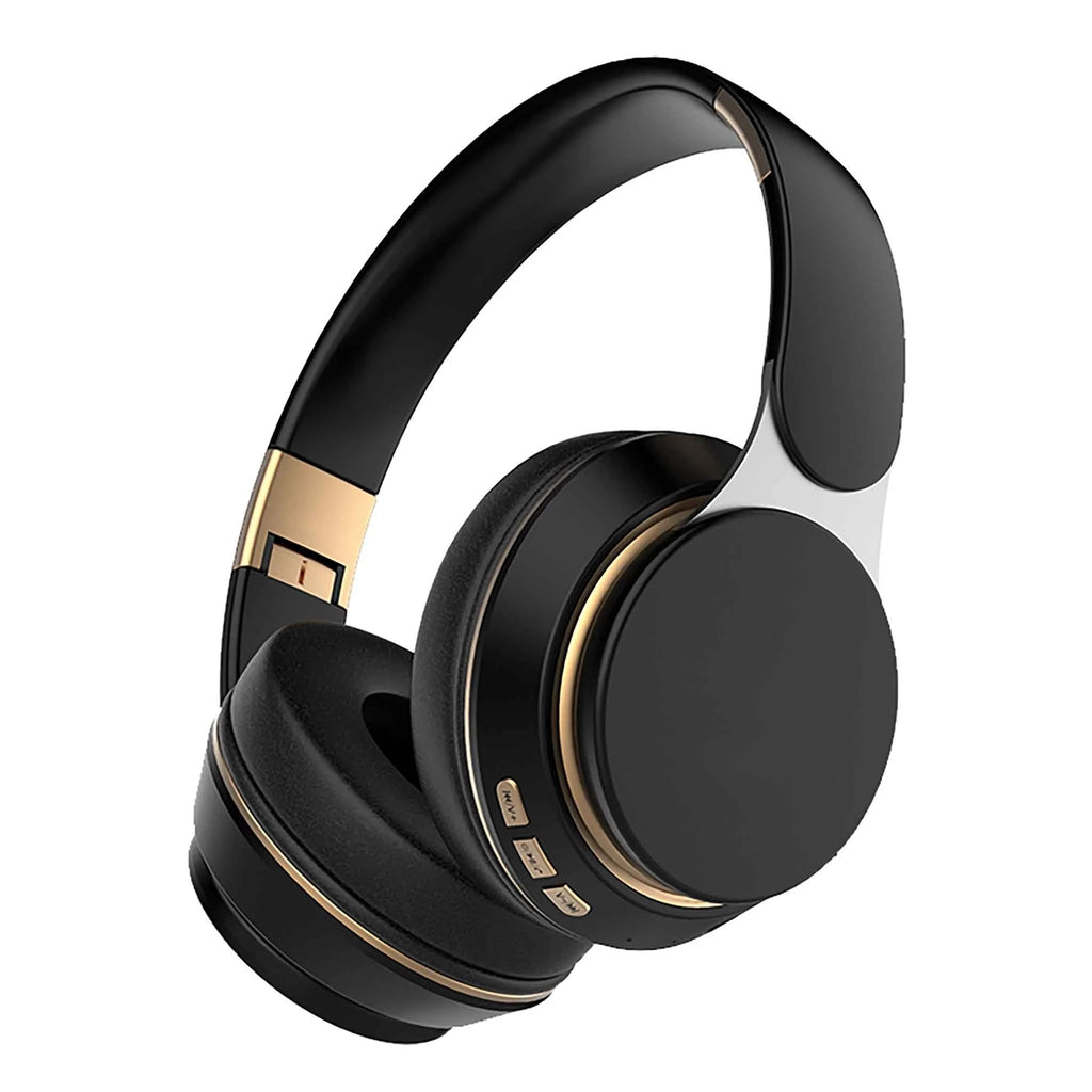 Kuura Bass Bluetooth Kopfhrer, Schwarz