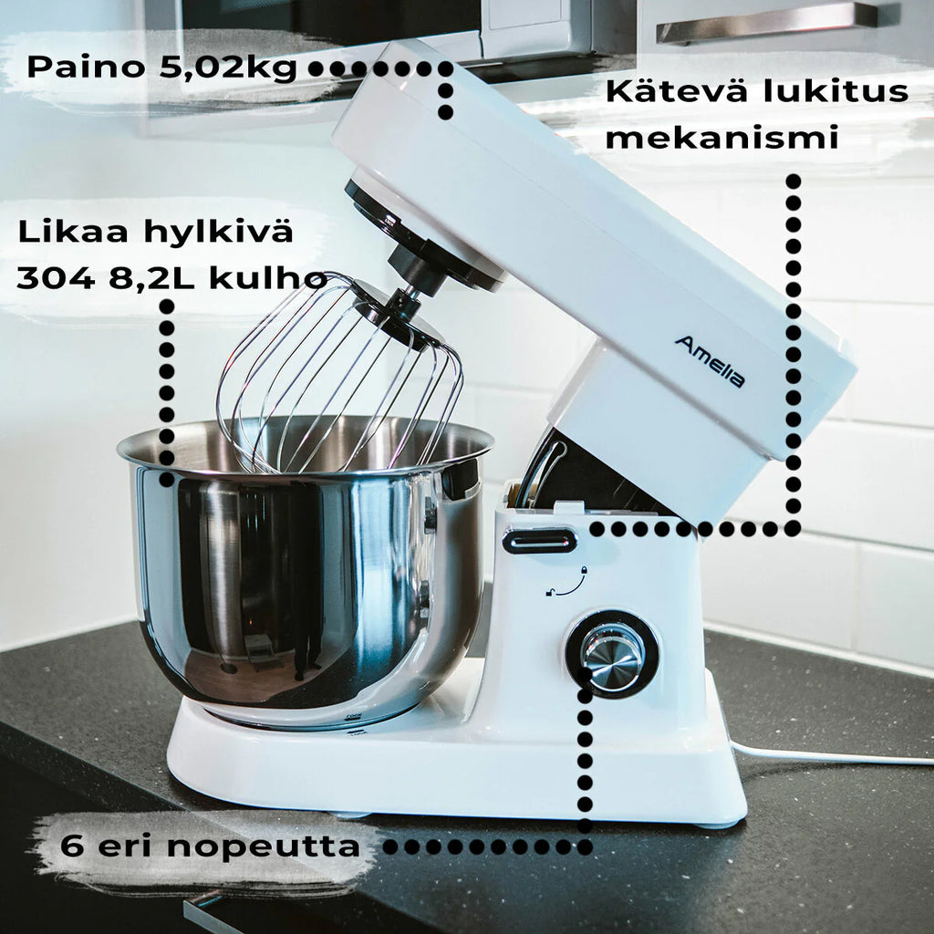 Amelia küchenmaschine M8200 Pulse 8,2L