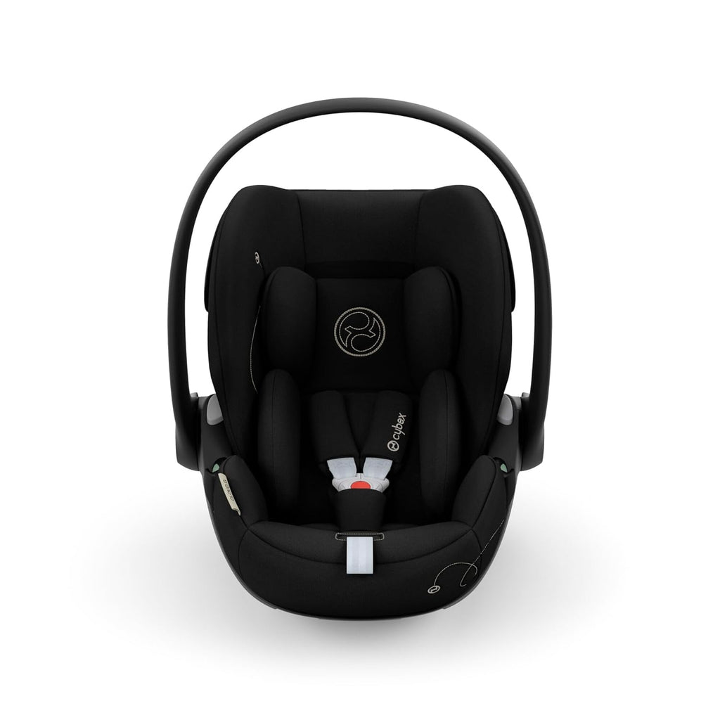 CYBEX Gold Seggiolino auto Cloud G i-Size Comfort, con riduttore per neonato, dalla nascita a circa 24 mesi, per bambini da 40 cm a 87 cm, max. 13 kg, Moon Black