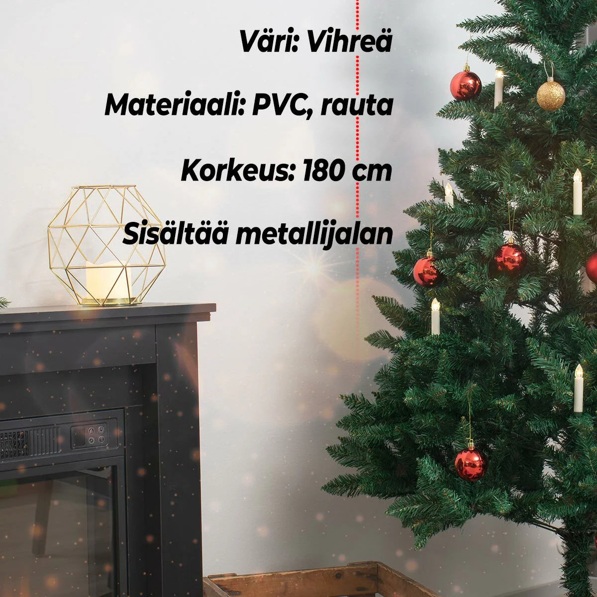 Lykke Albero di Natale Premium 180cm