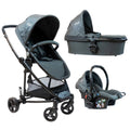 Kikid Passeggino da viaggio 3-in-1 Premium