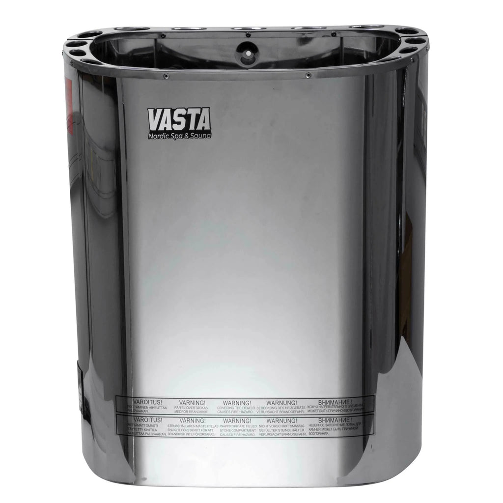 Vasta Stufa elettrica per sauna Blaze 6kw, controllo separato, 5-8m3, acciaio