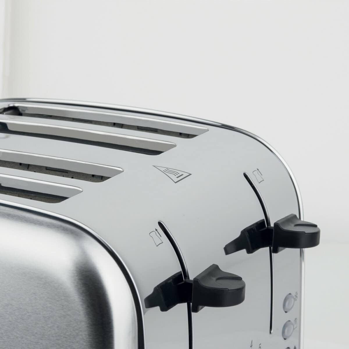 H.KOENIG TOS32 Tostapane 4 fette, acciaio inox