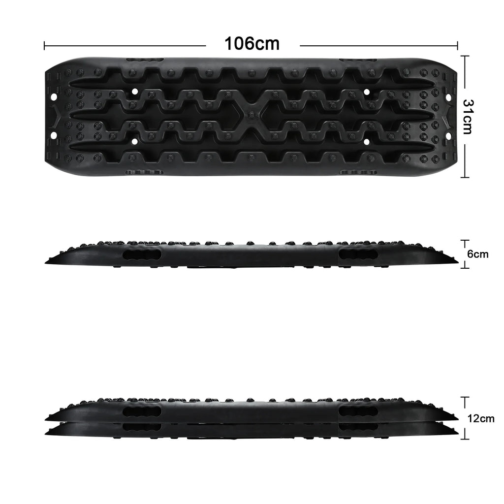 Sonnewelt Anfahrhilfe Recovery Board Offroad Tracks 2 Stück