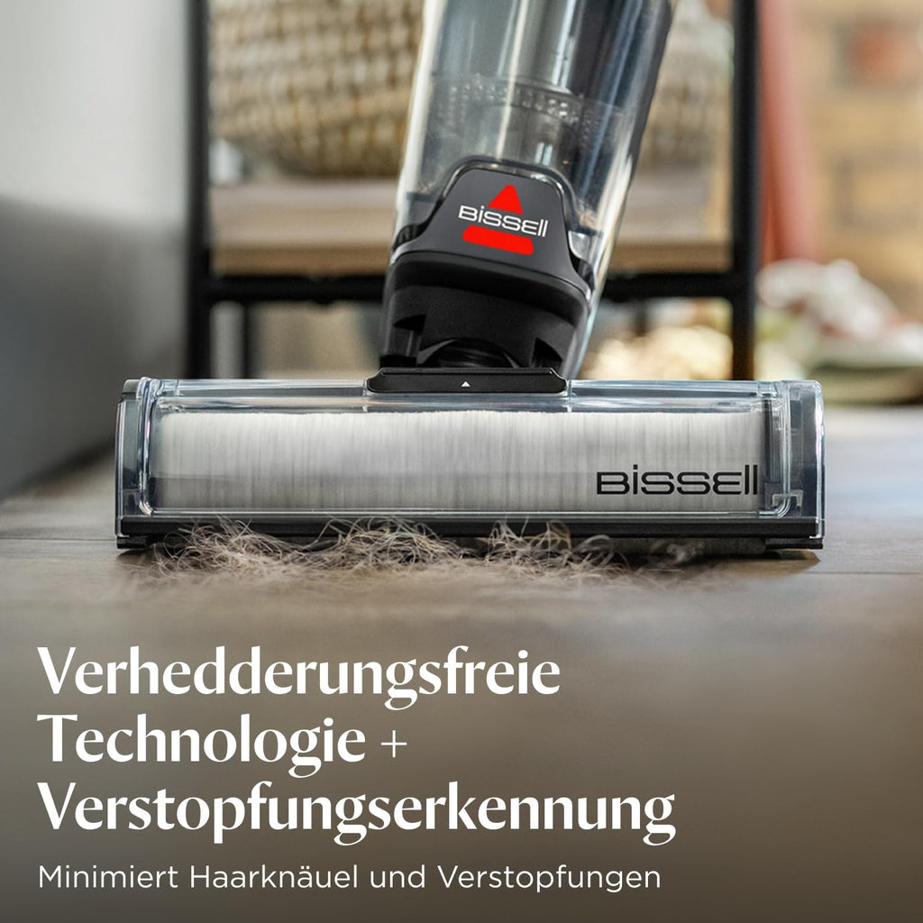 BISSELL CrossWave OmniForce, Kabelloser Nass Trockensauger, Saugen & Wischen in Einem oder nur Saugen Modus, Nasssauger mit Hoher Leistung, Waschsauger, Saugwisher, 240m Mehrflchenreinigung, 3912N