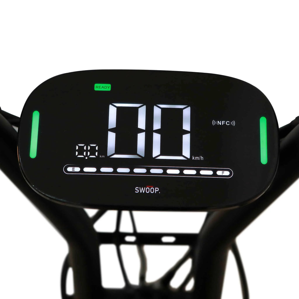Swoop Elektro Moped Turbo 2000W Bianco
