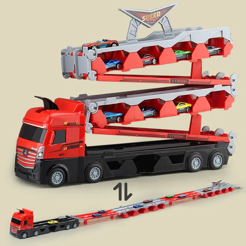 Camion Trasportatore di Auto - Divertimento in Movimento - Camion Giocattolo